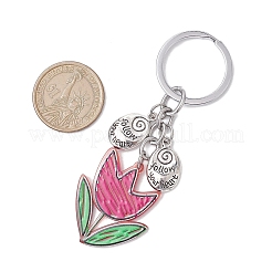 2шт акриловый брелок-подвеска в виде цветка KEYC-JKC00992