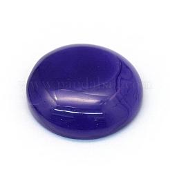 Окрашенные природные полосатые агатовые / полосатые агатовые кабошоны G-R348-24mm-03