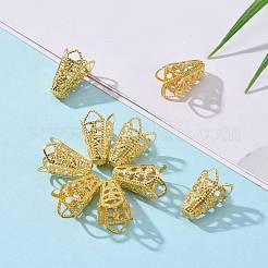 Золотой железа цветок крышки шарика X-E047Y-G