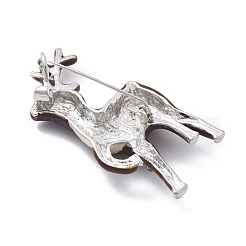 Эмалевые значки с изображением пятнистого оленя JEWB-E041-15P-04