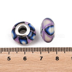 Handgemachte  europäischen Fimo-Perlen&nbsp;CLAY-K002-C14-1
