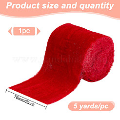 5 ярд полиэфирной потертой ленты OCOR-WH0082-226B-01