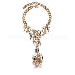 Браслеты-кольца из цинкового сплава со стразами в форме волны FS-WGF2CBB-01