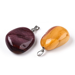 Натуральный mookaite подвески&nbsp;G-P525-01P-05