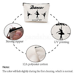 Поликоттоновые холщовые сумки-хранилища с тематикой медсестры ABAG-WH0029-126