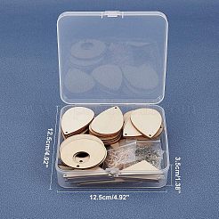 Наборы для изготовления сережек с подвесками своими руками DIY-FH0001-34