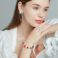 Зажимные бусины из латуни&nbsp;KK-AR0001-29