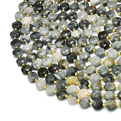 Натуральный орлиный глаз бусы G-C116-A41-02