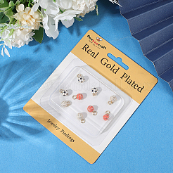 9 шт. 3 стиля латунных эмалевых подвесок&nbsp;KK-BBC0019-17