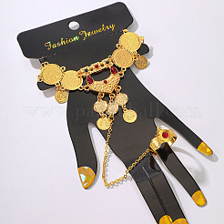 Элегантные классические медные позолоченные женские браслеты на пальцы FW5693