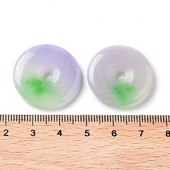 Крашеные натуральный белый нефрит подвески G-Q016-05D-02