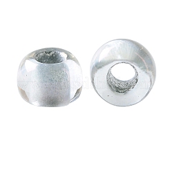 TOHOラウンドシードビーズ  日本製シードビーズ  （261)つの内側の色のabクリスタル/グレーの裏地  11/0  2.2mm  穴：0.8mm  約1110PCS /ボトル  10 G /ボトル&nbsp;SEED-JPTR11-0261