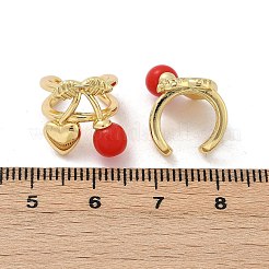 Серьги-манжеты из латуни&nbsp;EJEW-Q045-03G