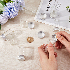 Четкие стеклянные бутылки шарик контейнеры CON-SC0001-11S-02