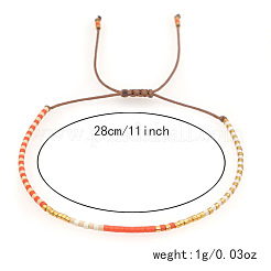 Armbänder aus Zylinderförmigförmigen Glasperlen im Bohème-Stil&nbsp;IR5631-1