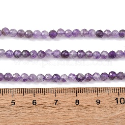 Природный аметист нитей бисера&nbsp;G-T108-35