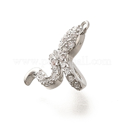 Латунные микро проложить кубического циркония подвески&nbsp;KK-C085-17P