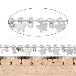 Цепочки ручной работы из латуни и страз CHC-Z001-02P