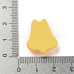 Cabochons décodés en résine opaque sur le thème de Noël&nbsp;CRES-B022-06L
