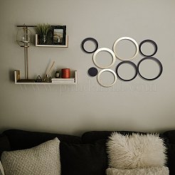 2 комплект 2-х цветных акриловых самоклеящихся мебельных пленок AJEW-SZ0001-62