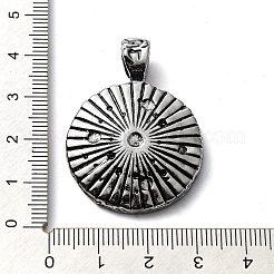 Pendente in lega stile tibetano&nbsp;TIBE-L012-044AS-01