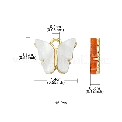 15шт акриловые подвески MACR-YW0002-12KCG