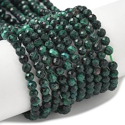 Природного малахита бисер нитей&nbsp;G-D306-A02-3mm-A