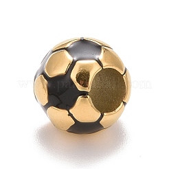 Европейские бусины из нержавеющей стали 304 STAS-I194-26G