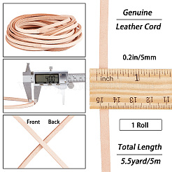 Flaches Rindslederband&nbsp;WL-GF0001-10A-01
