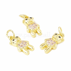 Латунные микро проложить кубического циркония подвески KK-H428-08G