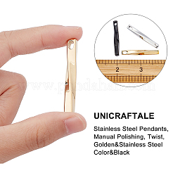 3 шт. подвески из нержавеющей стали 304 двух цветов STAS-UN0034-44