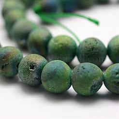 Гальванические природный кристалл кварца бусы пряди G-K174-01A