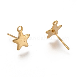 Фурнитура для сережек-гвоздиков из нержавеющей стали 304 X-STAS-H130-19G