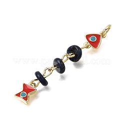 Pendentifs en éclats de lapis-lazuli naturel de l'océan&nbsp;GG-CBA3401-02G-07
