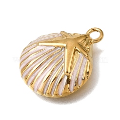 Pendentifs en acier inoxydable 304 émaillés&nbsp;STAS-D393-06G