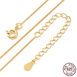 925 цепочка из стерлингового серебра NJEW-A011-03B-G