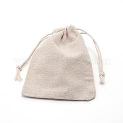 Заготовка из льняной ткани diy craft шнурок&nbsp;ABAG-WH0005-48C