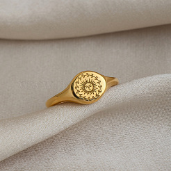 Fingerringe aus 304 Edelstahl für Damen&nbsp;DP0534-4