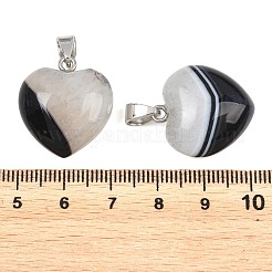 Anhänger aus natürlichem Achat (gefärbt und erhitzt)&nbsp;GG-K002-03H