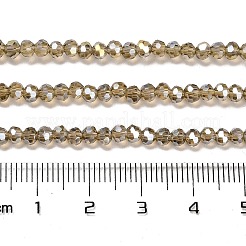 Perles en verre transparentes&nbsp;LS-EGLA-A035-T3mm-B16