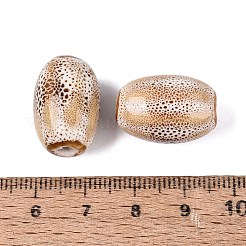 Perles de porcelaine vintage faites à la main&nbsp;PORC-Q006-10B