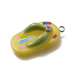 Подвески из непрозрачной смолы&nbsp;RESI-L048-01P