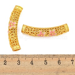 Покрытие стойки латунные эмалированные трубчатые бусины KK-Z054-01G