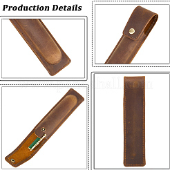 Пенал из кожи crazy horse&nbsp;OFST-WH20816-001A