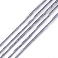 ワックスコットンコード  グレー  1mm  約360ヤード/バンドル（330m /バンドル）&nbsp;YC-S007-1mm-319