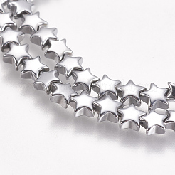 Гальванизировать немагнитных синтетический гематит бисер пряди G-K239-20A