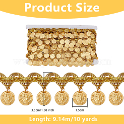 Лента из полиэфирного кружева с бахромой&nbsp;OCOR-WH0112-016A