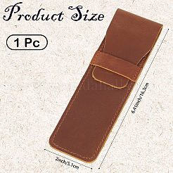 Кожаные сумки для ручек AJEW-WH20020-332C