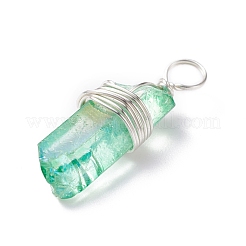 Природного кварца подвески PALLOY-JF01271-02