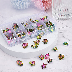 Стеклянные стразы подвески&nbsp;YS-TAC0007-01C